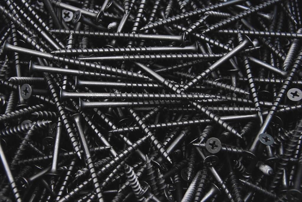 1000 Phillips Bugle Head Drywall Screws - #10 Coarse 3-1/2