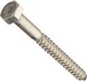 Hillman 832040 5/16 X 3-Inch Stainless Steel Hex Lag Screws, 25-Pack
