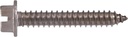 823144 Stainless Steel Hex Washer Head Slotted Sheet Metal Screw, 14-Inch X 2-Inch, 100-Pack