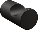Moen Align Matte Black Modern Single Robe Hook, YB0403BL