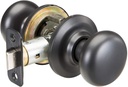 Yale Security Cambridge, Passage Knob, Black Suede