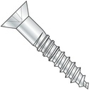#5 X 7/8" Wood Screws, Flat Head, Phillips Drive, Steel, Zinc Plating (Quantity: 100 Pcs)