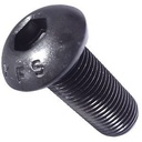 Socket Button Head Cap Screw, 1/2-13 X 4", Alloy Steel, Black Oxide, Hex Socket (Quantity: 25) Coarse Thread, 1/2 Inch Hexagonal Allen Bolt, Length: 4 Inch, Full Thread