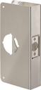 Don Jo 4-CW Wrap-Around Plate, for Cylindrical Door Locks, 4-1/4" X 9", 2-3/4" Backset, 1-3/4" Door Size, Multiple Finishes (Polished Brass (PB))