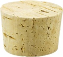 Caplugs RCK30 - RCK-SH Series - Regular Cork Plugs, Natural Color, Bag of 100, Plug Min. OD 1.968" X Max. OD 2.250" X Length 1.500", Product Protection, Plugs, Corks, Masking, Reusable