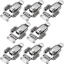 Uxcell HS-022 Stainless Steel 304 Compression Spring Draw Toggle Latch Clamp, 68Mm Long, Pack of 8