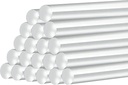 Hot Glue Sticks, Full Size, 8" Long X .43" Diameter, Clear, 100 Sticks, PALOKA