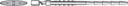 Hillman 5334750 0.16 In. Dia. X 0.87 In. Plastic Pan Head Ribbed Anchor Pack of 75 - Case of of 5