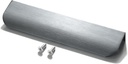 Finger Edge Pulls for Cabinets, Hidden Drawer Pulls - Flat Cabinet Pulls for Easy Installation - Cabinet Handles Modern Aluminum Alloy Kitchen Furniture Upgrade(8, Grey, 150Mm/5.91Inch)