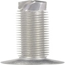 Ssiskcon #8 X 1-1/4" Stainless Flat Head Philips Self Drilling Wood Screw 8 X 32 (100 Count) by 410 Grade Stainless