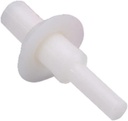 Caplugs UWPP-562 - UWPP-SH Series - Ultrabake Silicone Washer Pull Plugs, Yellow, Bag of 250, Plug OD 0.193", to Fit Thread Size 12-24, Masking, Reusable, Protection and Finishing, Temp Resistant