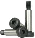 Socket Head Shoulder Screw, 1/4 Inch X 4 Inch, Heat Treated Alloy Steel, Black Oxide, 10-24 Thread Size (Quantity: 25 Pcs), Shoulder Diameter: 1/4 Inch, Shoulder Length: 4