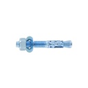 Conquest 3/8" X 2-3/4" Zinc Wedge Anchors (Box of 50) – High Performance Concrete Anchors – Rust Resistant Zinc Plating for Dry Interior Environments – Heavy Duty Fastener for Concrete