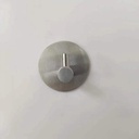 Brushed Bathroom Towel Hook, Coat Robe Clothes Hook for Bathroom Kitchen Garage Wall Mounted (4 Pack), 304 Stainless Steel Brushed