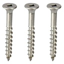 #14 X 5" Marine Grade Type 316 Stainless Steel Deck Screw Square Drive, Bugle Head (Quantity: 100) Type 17 Wood Cutting Point, 3-1/4" of Thread Length, #14 Screw Diameter, 5" Screw Length