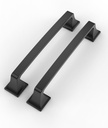 Kitchen Cabinet Handles 5 Inch Hole Center Black Drawer Pulls Pack of 20