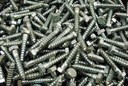 (700) Hex Head 3/8 X 2 Lag Bolts Zinc Plate Wood Screws Bulk