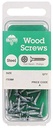 Hillman 56340 No.10 X 1.5 In. L Phillips Zinc-Plated Wood Screws - Pack of 8 - Case of 10