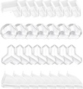 32-Pack Clear Edge Protectors for Furniture - Transparent and Durable Corner Guards for Desks and Tables, Baby Safety Bumpers
