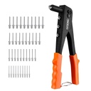 Tacklife Professional Rivet Gun 40Pcs Metal Rivets
