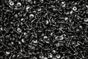 (10,000) Phillips Plain Black Mod Truss Head 8 X 1/2 Self-Drilling Tek Screws