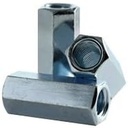 Hex Coupling Nuts 3/4"-10 X 1" X 2 1/4", A563 Grade a Steel, Zinc Plated (Quantity: 25) Thread Size: 3/4"-10, Length: 2 1/4", Width: 1"