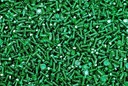 (800) Hex Washer Head 10-32 X 1/2 Type F Thread Grounding Screws Green Zinc #10