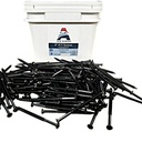 Ace Screws #15 4” (1000Pc) FM Approved Commercial Roofing Fasteners Black, Self Tapping into Metal and Wood Roof Decks, EPDM, TPO, Insulation, Goes with Ace Screws Plates to Meet All Roofing Tasks