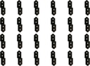 Simpson Strong Tie APDJT2R-4 Outdoor Accents® Mission Collection® 3 In. ZMAX®, Black Powder-Coated Deck Joist Tie for Rough 2X, 24-Pack