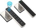 Fingerprint Door Lock, Biometric Door Knob, Door Handle with Keypad for Bedroom, Home, Hotel, Office, Apartment