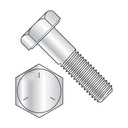 Newport Fasteners Hex Bolts, Grade 5 Zinc Plated, 1/2"-13 X 2" (Quantity: 50 Pcs) Partially Threaded UNC Thread (Thread Size: 1/2") X (Length: 2")