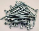 (10) Hex Head 5/8 X 8" Lag Bolts Zinc Plate Wood Screws