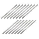 Uxcell 20Pcs M8X160Mm 304 Stainless Steel Double End Threaded Stud Screw Bolt for House Maintenance