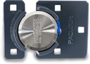 Paclock'S KT2173S/775 Hasp and Puck Combo Kit, Buy American Act Compliant, Stainless Steel Body, Grey Hasp, High Security 6-Pin Cylinder, One Lock Keyed to #26538 W/ 2 Keys, No Backplates