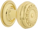 Nostalgic Warehouse Meadows Brass 1 3/8" Cabinet Knob with Rope Rose in Polished Brass