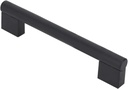 10 Pack Cabinet Handle, 5" Hole Centers Black Drawer Handle,Bar Pull for Dresser, Black Pull for Cabinet,Simple Modern Pullls (Black 10Pcs, 5")