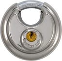 Paclock'S Disc Padlock PRO™ Series, High Security 6-Pin Cylinder, Keyed Alike DL3, 70Mm Stainless Steel Body, 100% Quality Tested in the USA
