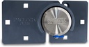 Paclock'S KT2173S/811 Hasp and Puck Combo Kit, Buy American Act Compliant, Stainless Steel Body, Grey Hasp, High Security 6-Pin Cylinder, Keyed Differently W/ 2 Keys, with Backplates