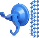 Antimbee 30 Pack Suction Cup Hooks with 11 Lbs Load Capacity, Bathroom Shower Mirror Glass Holder, Removable Heavy Duty Vacuum Hanger Hook