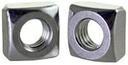 1/4"-20 Square Nuts, Grade 2 Steel, Zinc Plated (Quantity: 250)