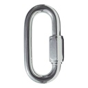 Durabrite 316 Stainless Steel Oval Quick Link 3/8" - Marine Grade, Chain Link Connectors, Threaded Screw Links (Pack of 5)