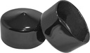 Made in USA 2" Inch (50Mm) round Rubber Plugs for Holes, Flexible Black Rubber End Caps, Hardware Plugs, Metal Tubing Post Rubber Cover Protective End Caps for Furniture by Prescott Plastics(20 Pack)
