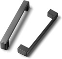 Cobbe 30 Pack Stylish Matte Black 5 Inch (128Mm) Hole Centers Kitchen Cabinet Handles - Contemporary Cabinet Pulls for Cupboards, Drawers, and Dressers - Durable Hardware