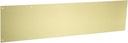 National Hardware N270-353 Kick Plate, 8" × 34", Brushed Gold