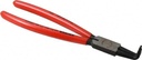 Knipex Internal Retaining Ring Pliers 8-1/2" OAL, Bent Nose