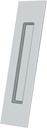 Deltana Fp10225U26 Pocket & Sliding Door Flush Pull, Polished Chrome