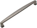 10 Pack - Cosmas 4392-192WN Weathered Nickel Modern Cabinet Hardware Handle Pull - 7-1/2" Inch (192Mm) Hole Centers