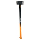 Fiskars 12Lb 36In Striking Sledge Hammer, Black and Orange
