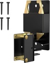 2 Way Farm Gate Latch, Heavy Duty Gate Latches for Metal Tube Gates, Two-Way Lockable Livestock Gate Latch Hardware for Cattle Gate Horse Corrals, Ranches, Pastures, Pet Cages