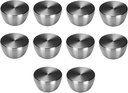 VIBORG (10 Pieces) Deluxe Solid Sus304 Stainless Steel Heavy Duty Modern Kitchen Cabinet Hardware Cupboard Door Handle Knob Pull Wardrobe Dresser Vanity Drawer Handles and Knobs Pulls